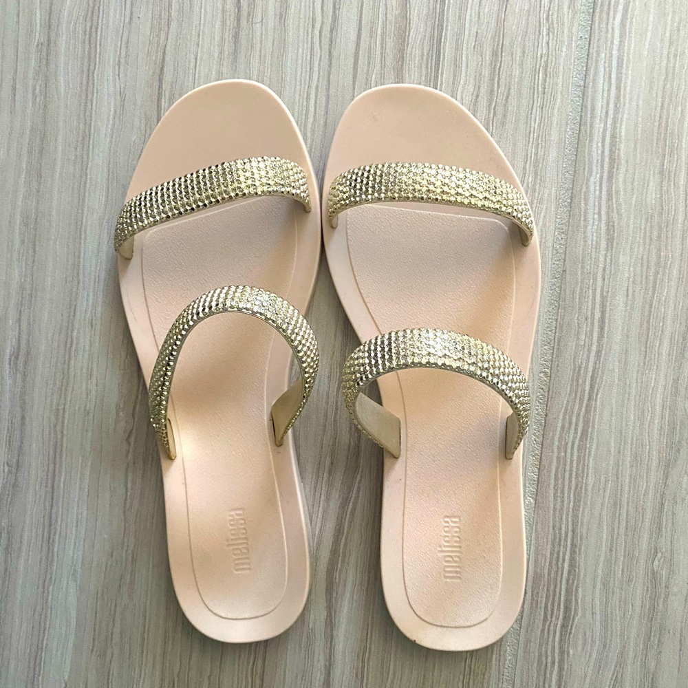 Melissa Glitz rubber slides